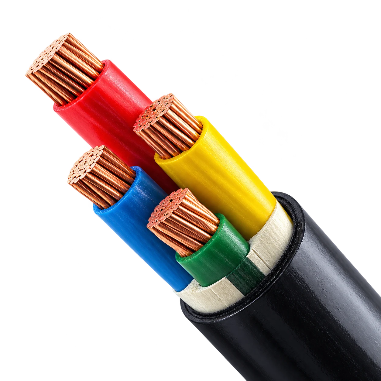 Illustrative render of a cable based on Foursun source photography