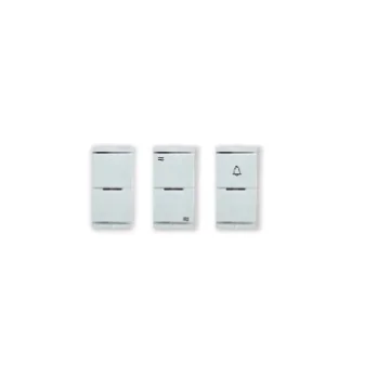 10AMP SWITCHES 240V 1-MODULE (PUSH)
