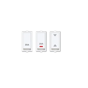 20 AMP SWITCHES 240V 1-MODULE (VAYU)