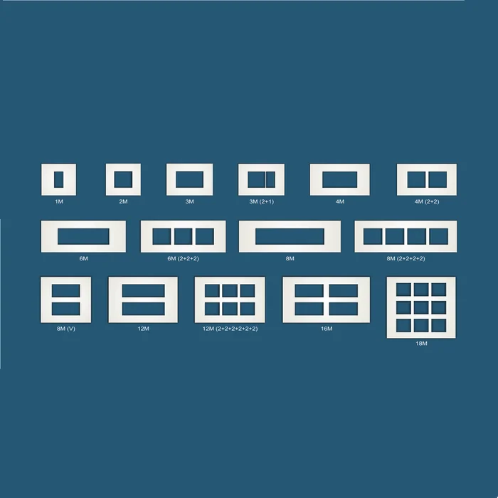 PLATES WITH CHORME BORDER SQ-1
